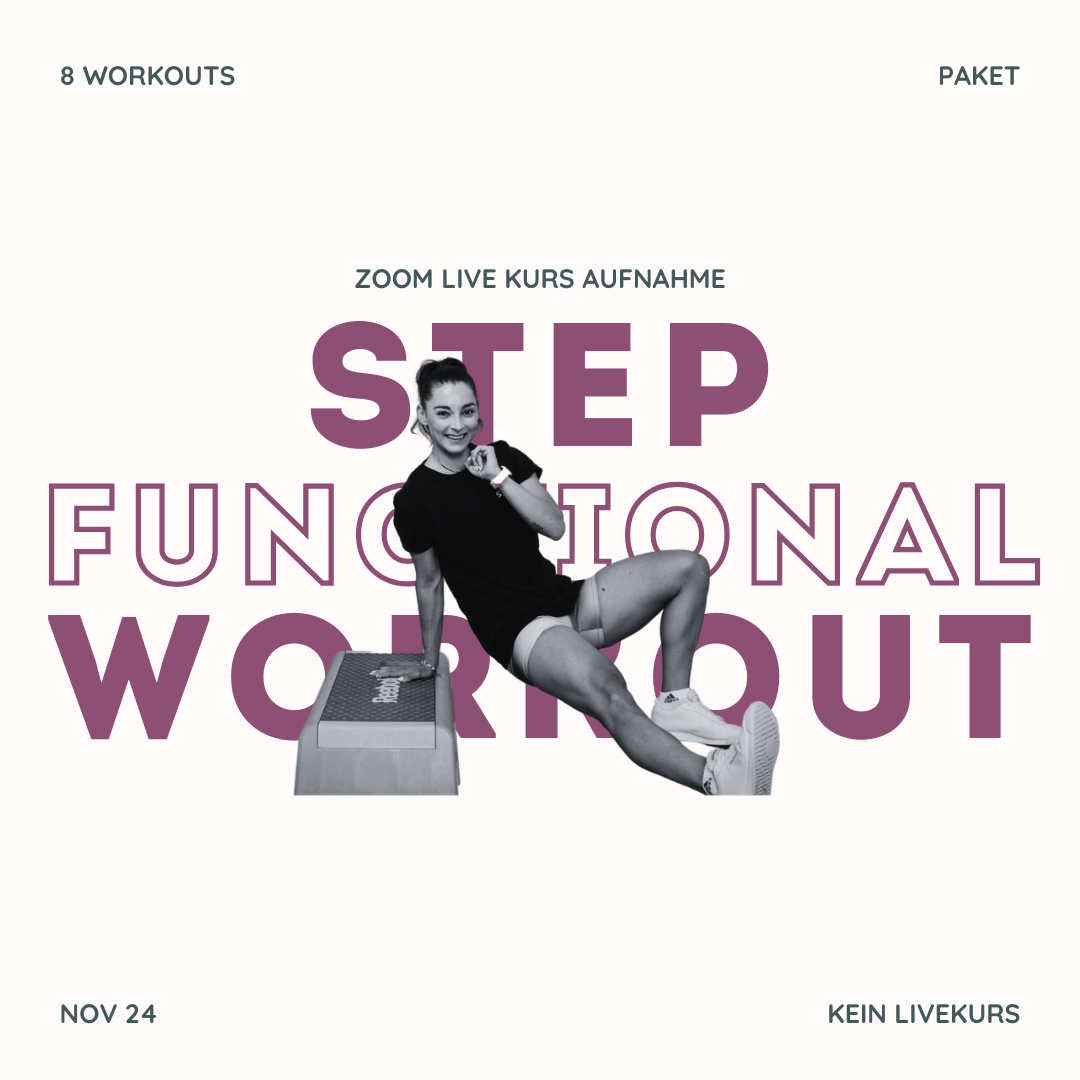4 Workouts Paket | Functional Step 30 Min. November 24