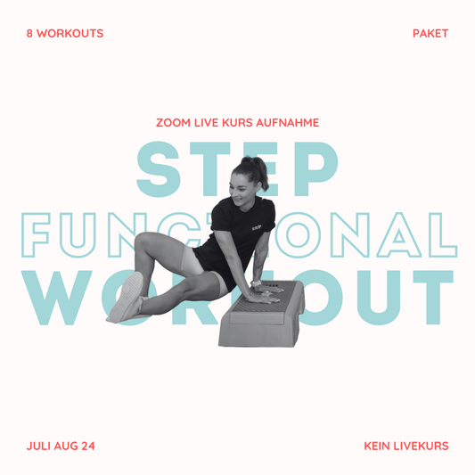 8 Workouts Paket | Step Functional Workout 30 Min. Juli/August 24