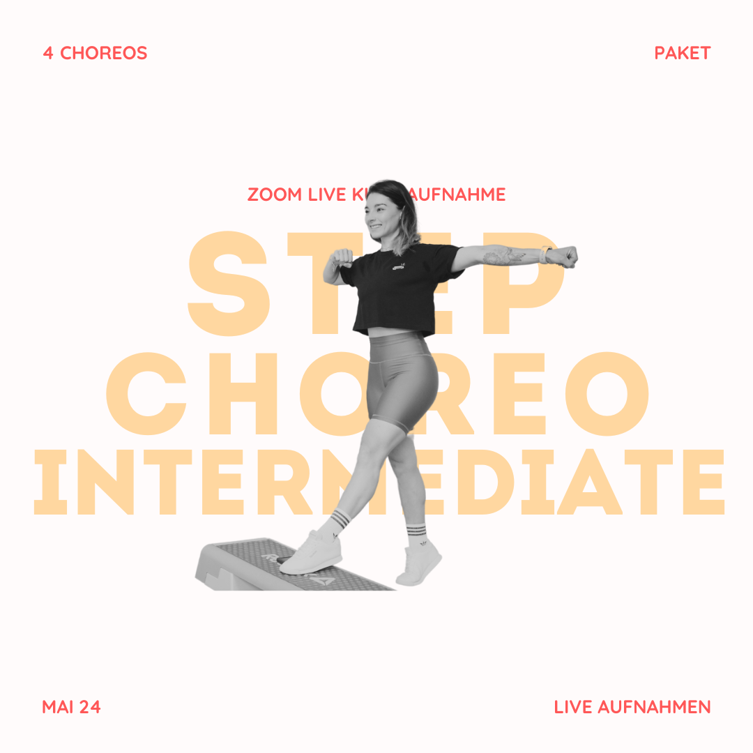 4 Choreos Paket | Step Intermediate Mai24