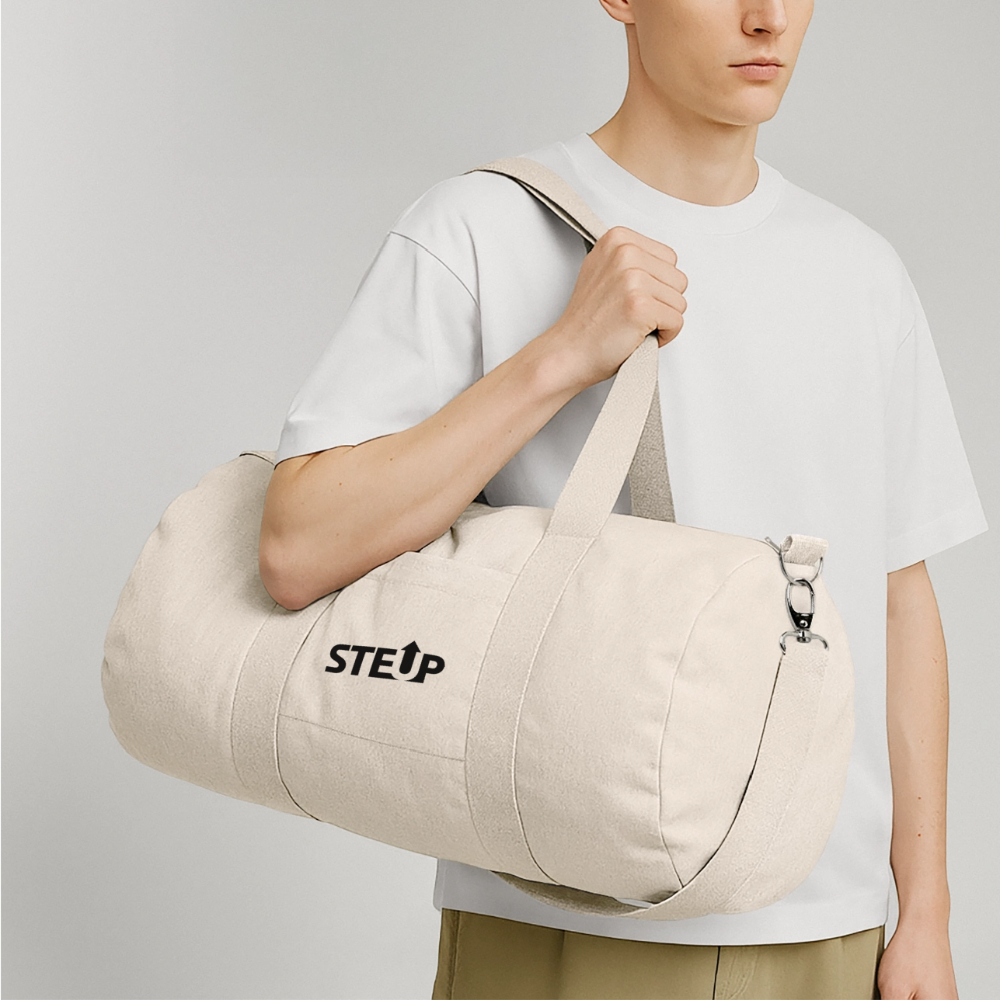 StepUp Duffle Bag - BlackLogo - natural
