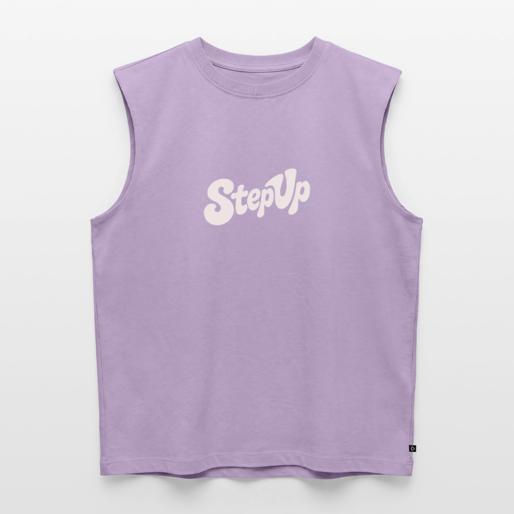 Don´t talk - Frauen Organic Sleeveless T-Shirt - Lavendel