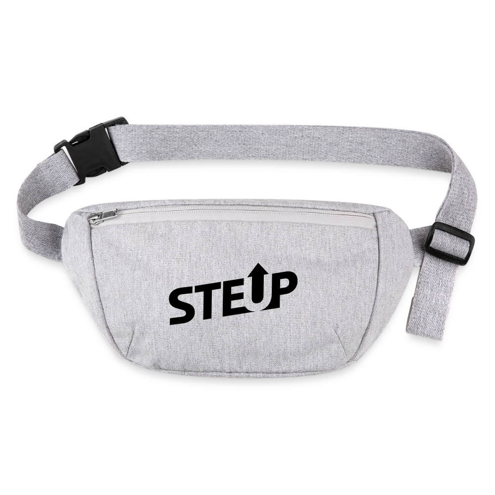 StepUp Hip Bag - BlackLogo - heather grey