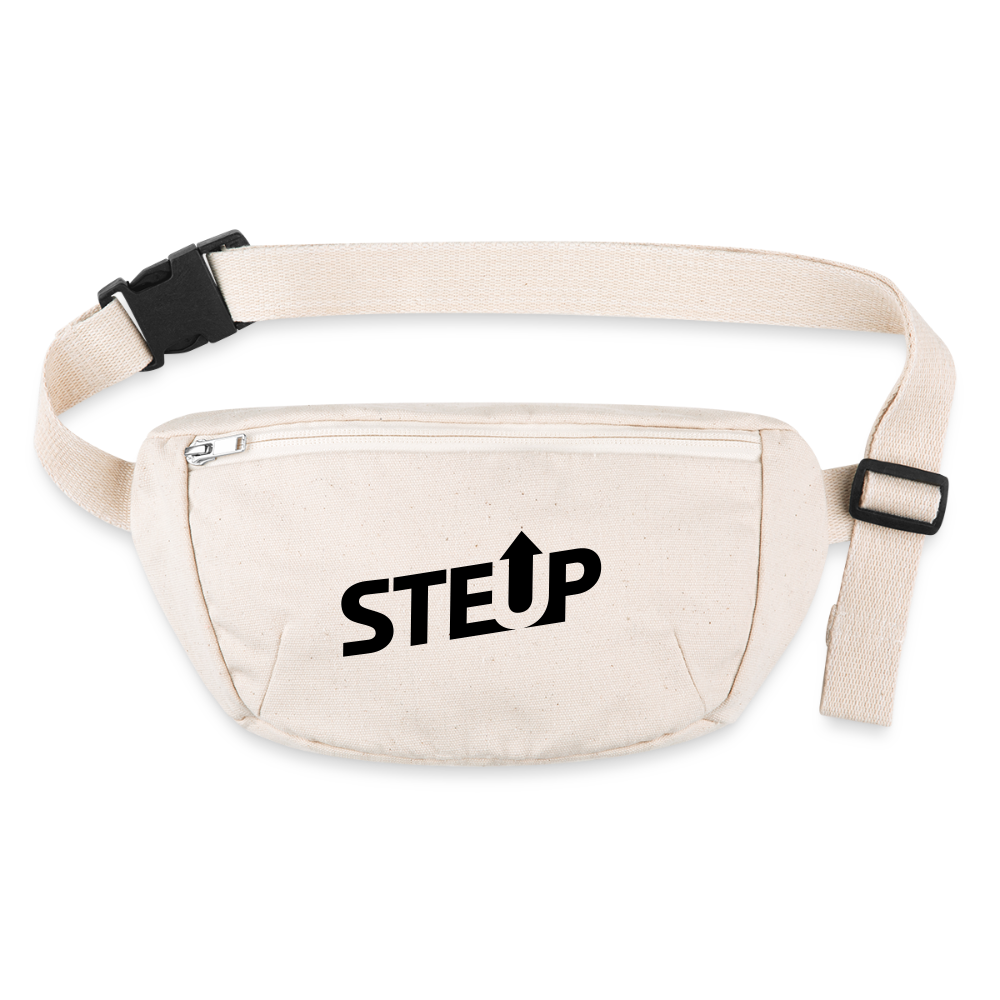 StepUp Hip Bag - BlackLogo - natural