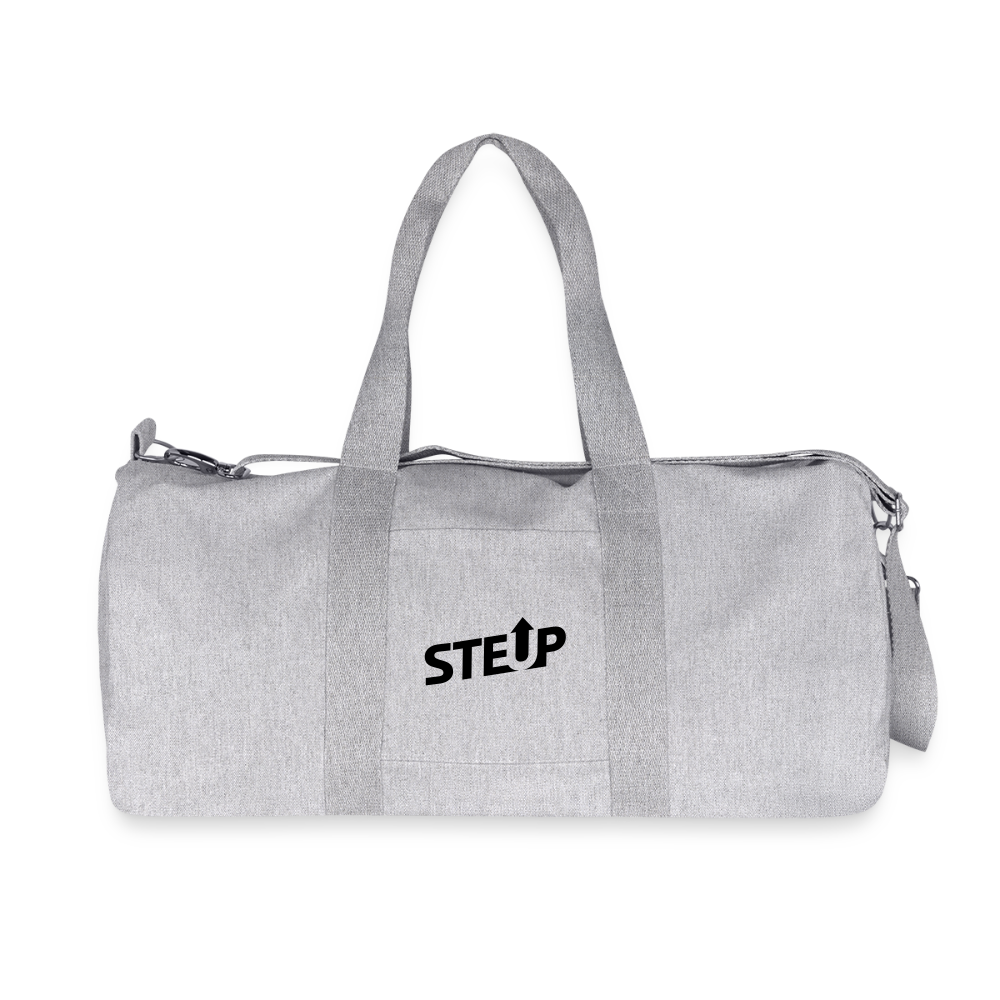 StepUp Duffle Bag - BlackLogo - heather grey