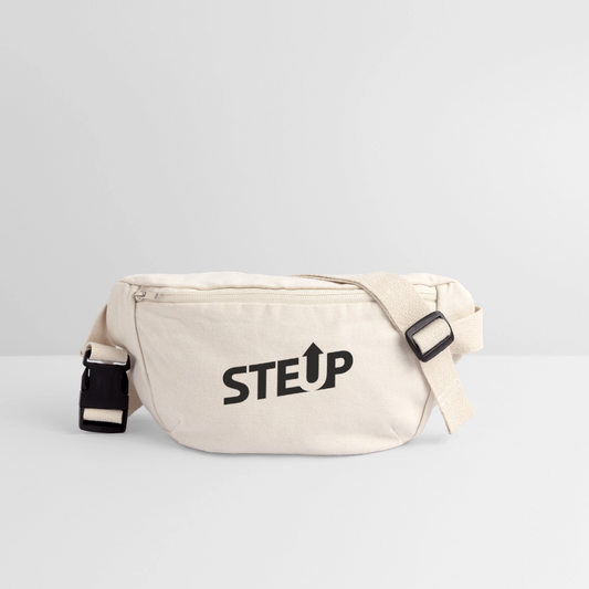 StepUp Hip Bag - BlackLogo - natural