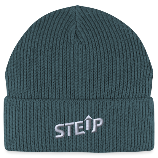 StepUp FISHERMAN BEANIE - Dunkles Petrol