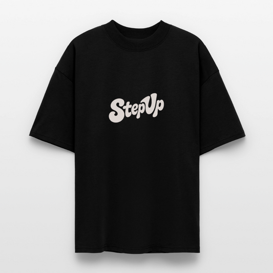 Don´t talk - Stanley/Stella Oversized Unisex Bio T-Shirt Blaster 2.0 - Schwarz