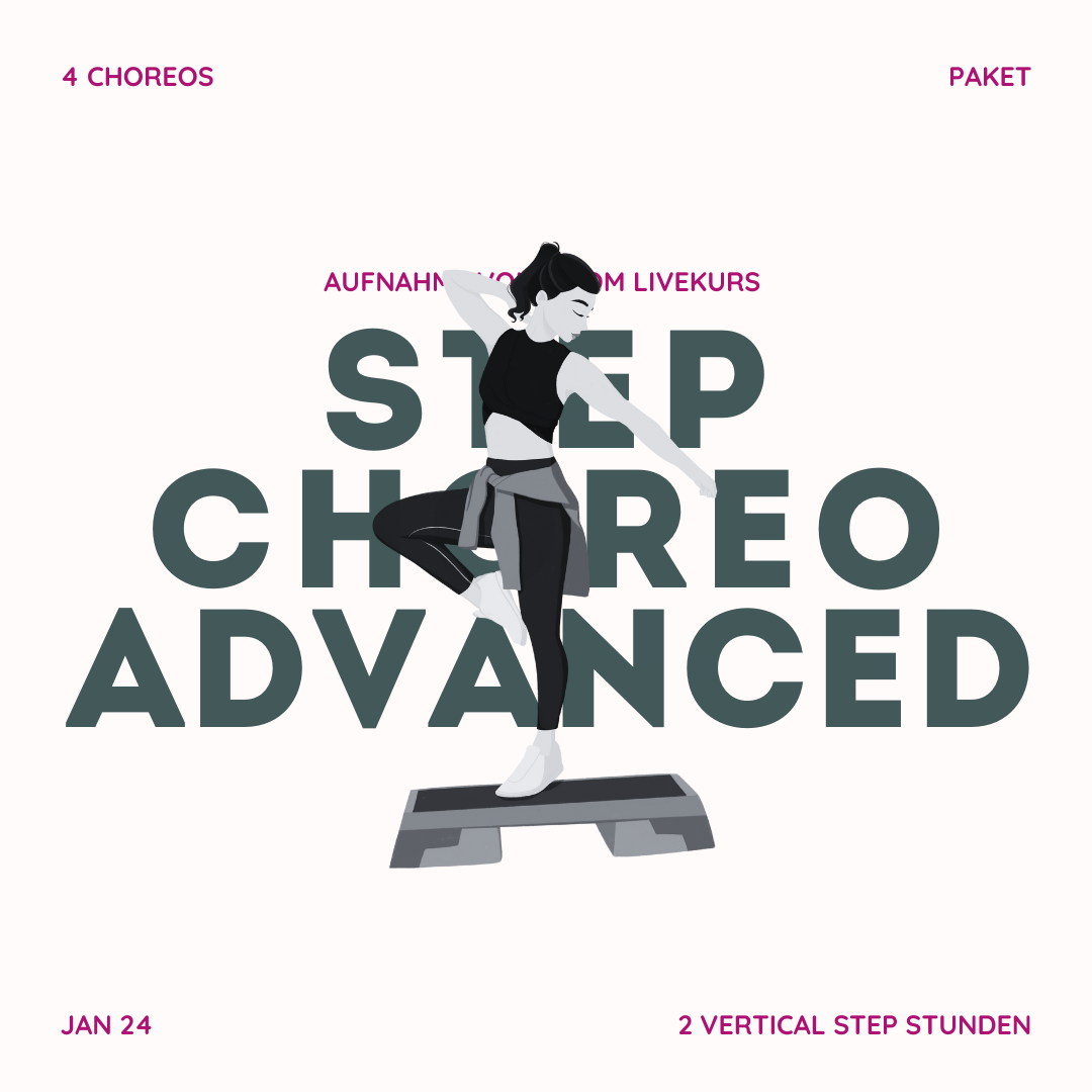 4 Choreos Paket | Step Advanced Jan24
