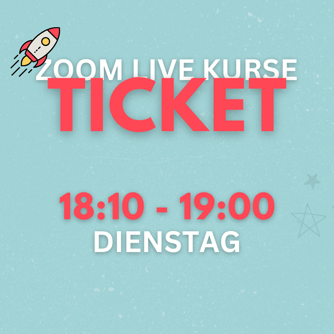 Oktober Einzelticket | Latin Step | Live Kurs | DI 18:10 - 19:00 Uhr