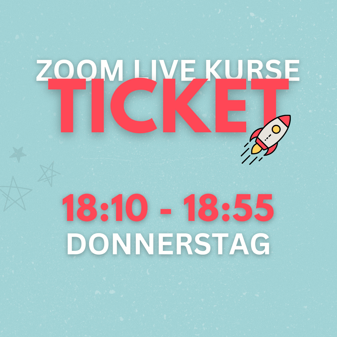 Oktober Einzelticket | Step Intermediate | Live Kurs | DO 18:10 - 18:55 Uhr