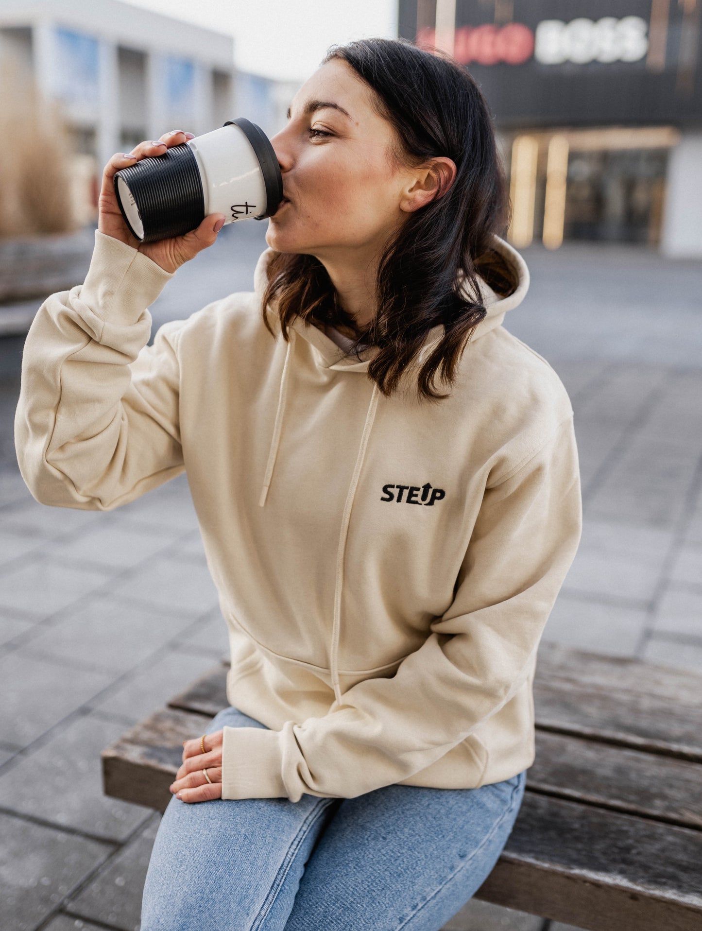 StepUp | Unisex Bio Baumwoll Hoodie