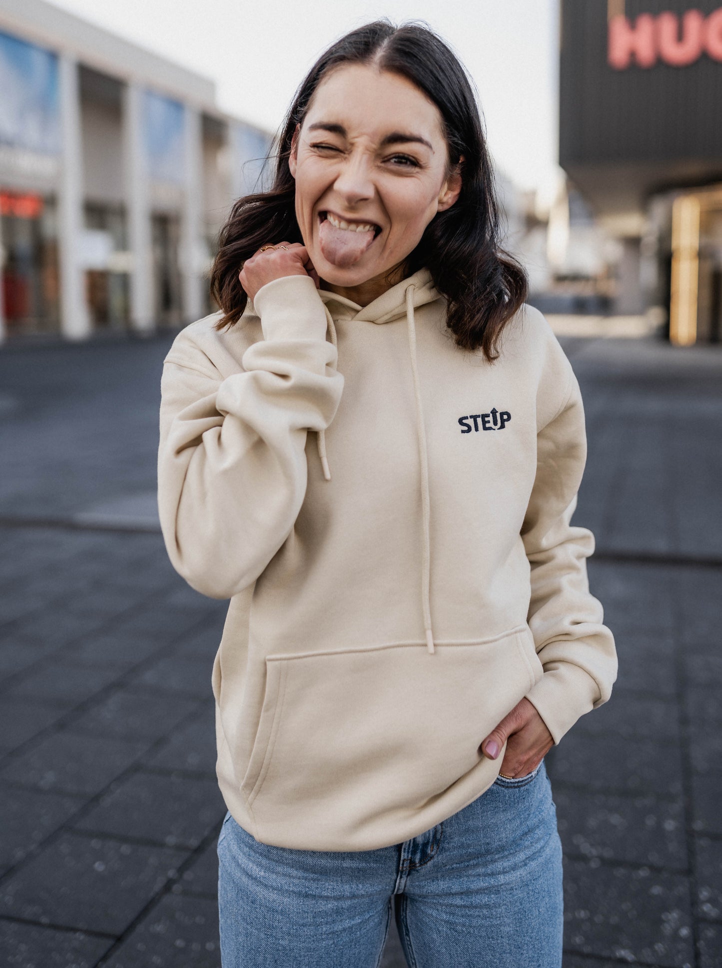 StepUp | Unisex Bio Baumwoll Hoodie