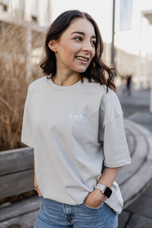 StepUp | Unisex Heavy Oversized Bio Baumwoll T-Shirt