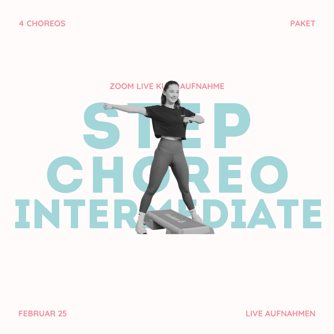 4 Choreos Paket | Step Intermediate Feb25