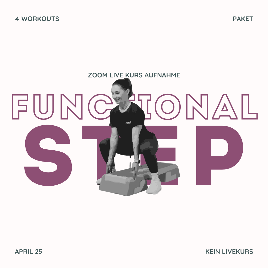 4 Workouts Paket | Functional Step | April 25