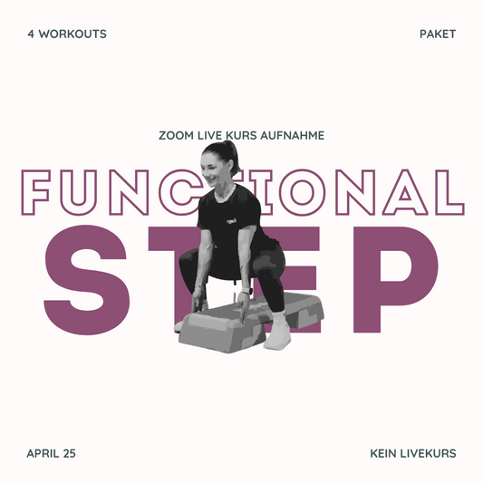 4 Workouts Paket | Functional Step | April 25