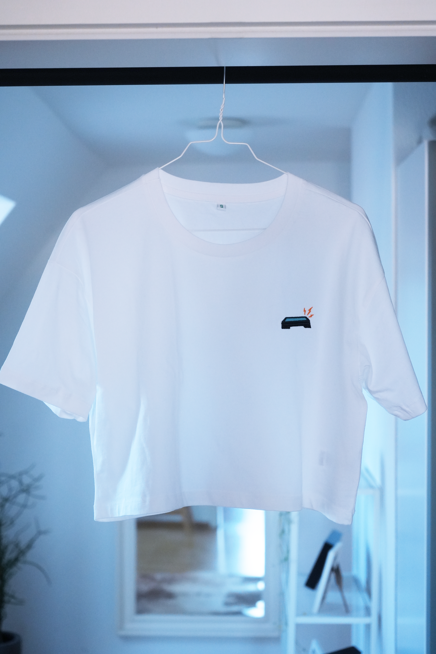 StepBlitz | Bio Baumwoll Oversized Crop Shirt