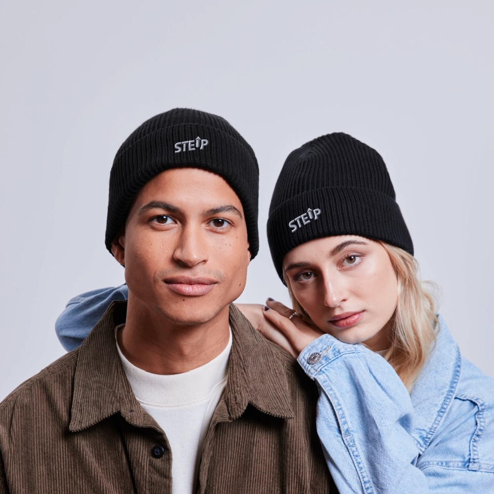 StepUp FISHERMAN BEANIE - Schwarz