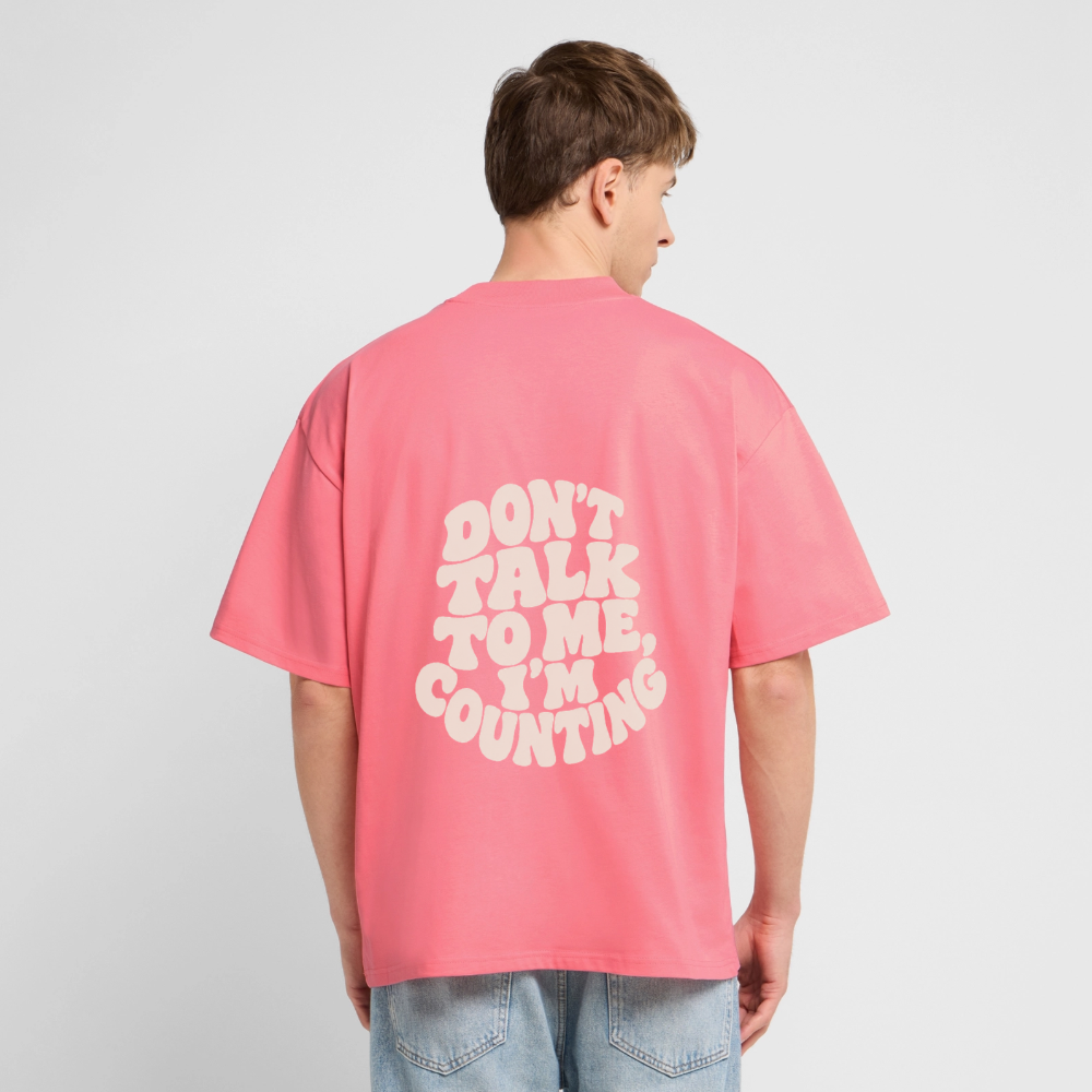 Don´t talk - Stanley/Stella Oversized Unisex Bio T-Shirt Blaster 2.0 - Pink 