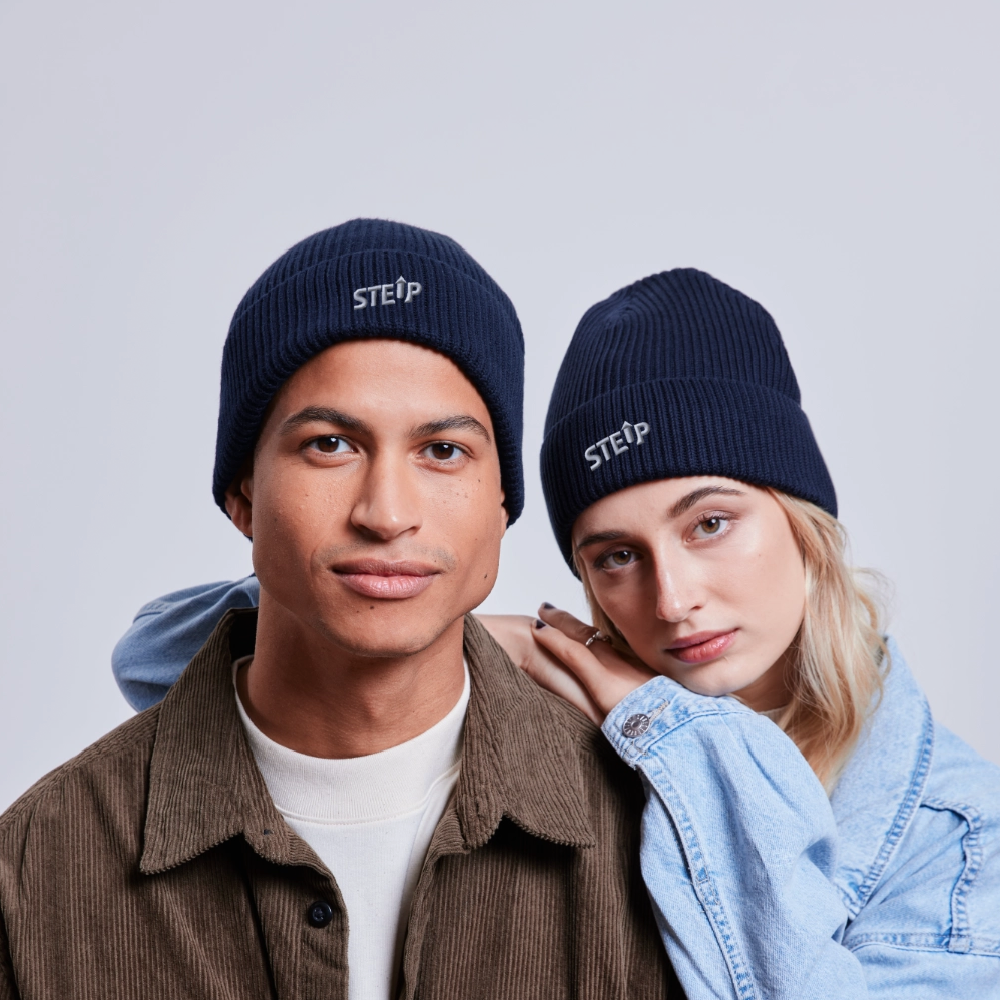 StepUp FISHERMAN BEANIE - Navy