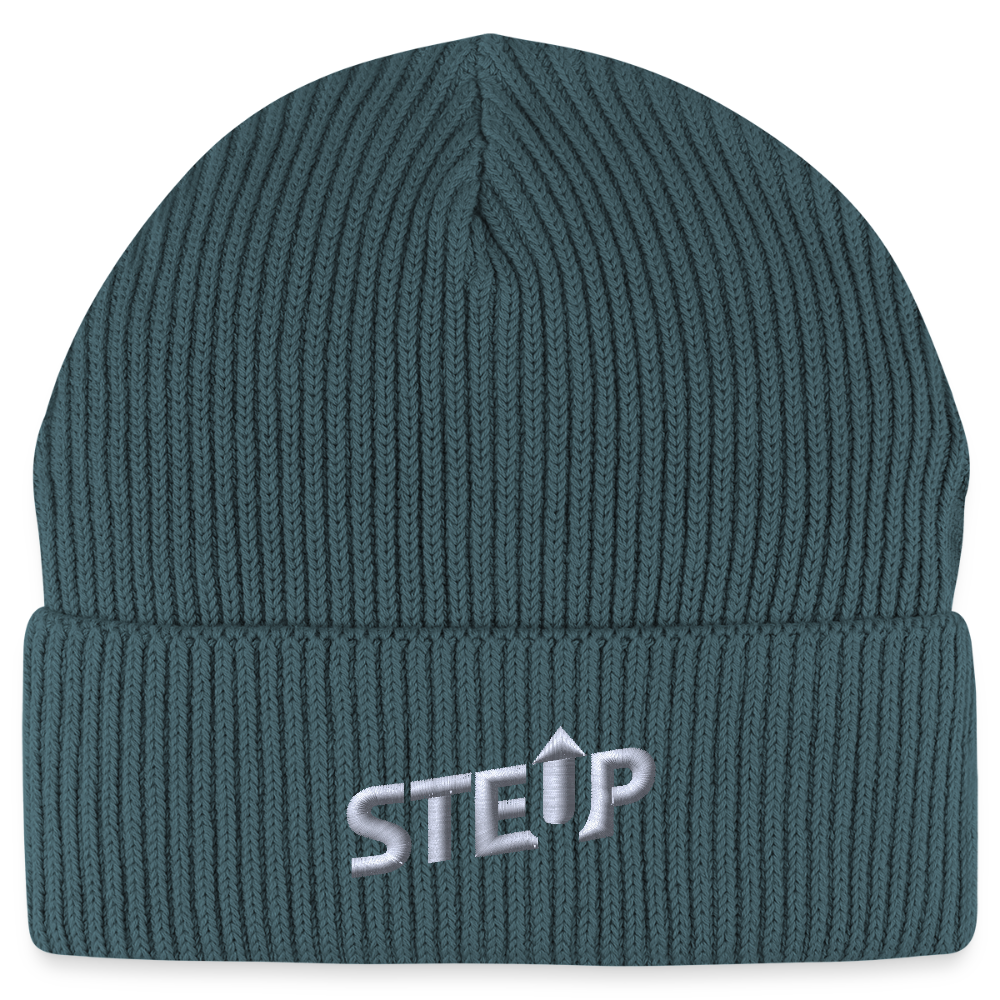 StepUp FISHERMAN BEANIE - Dunkles Petrol