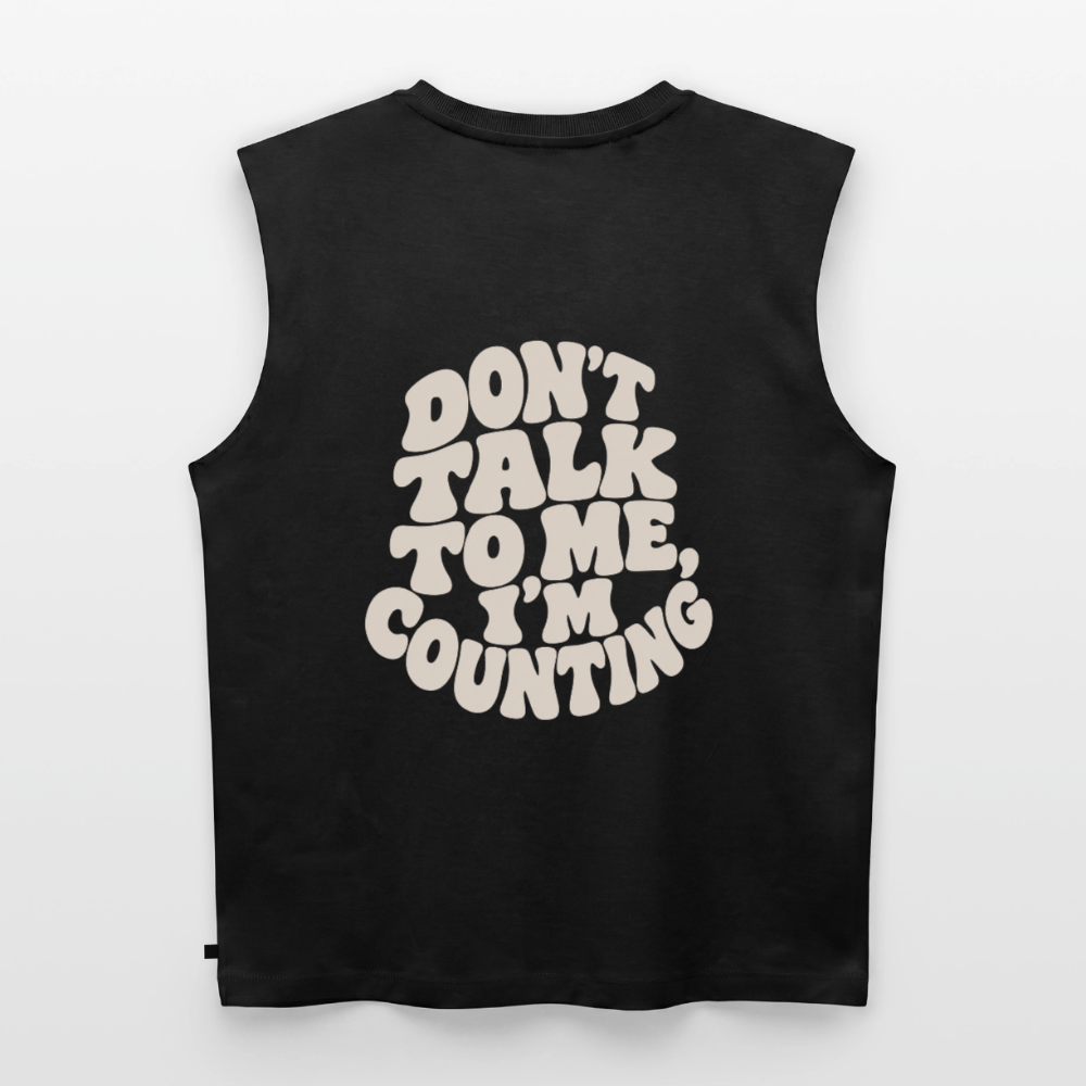 Don´t talk - Frauen Organic Sleeveless T-Shirt - Schwarz