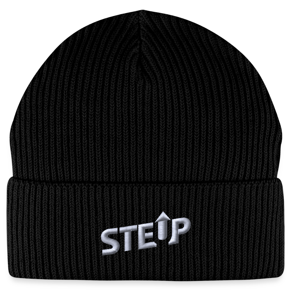 StepUp FISHERMAN BEANIE - Schwarz