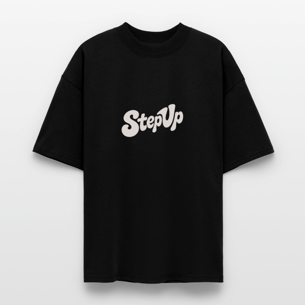 Don´t talk - Stanley/Stella Oversized Unisex Bio T-Shirt Blaster 2.0 - Schwarz