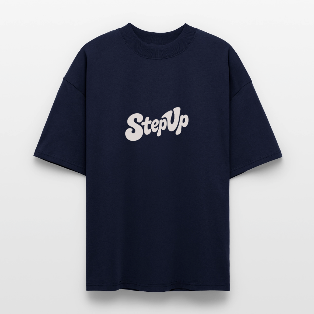 Don´t talk - Stanley/Stella Oversized Unisex Bio T-Shirt Blaster 2.0 - Navy