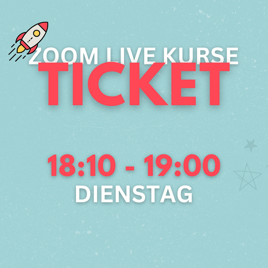 Oktober Einzelticket | Latin Step  | Live Kurs | DI 18:10 - 19:00 Uhr