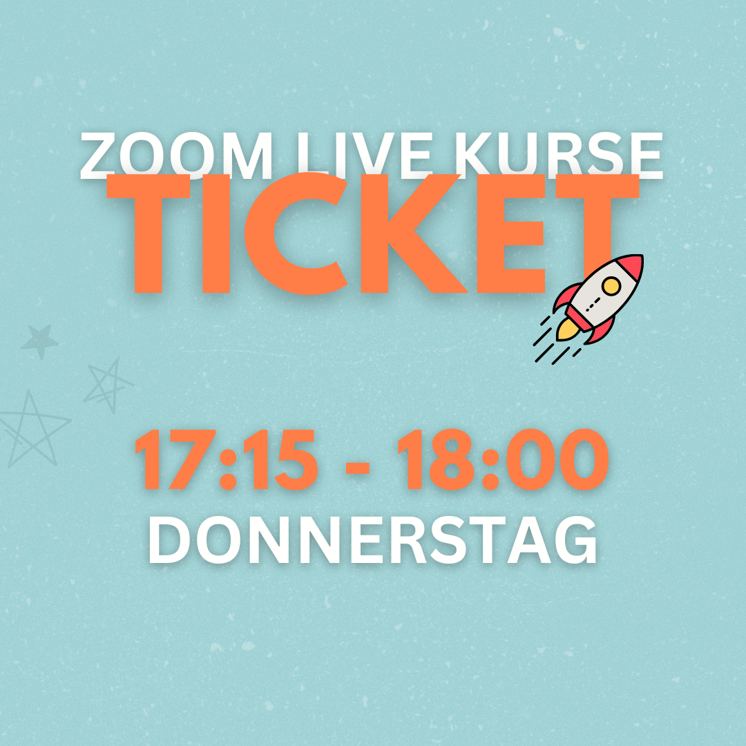 November Einzelticket | Core 3D | Live Kurs | DO 17:15 - 18:00 Uhr