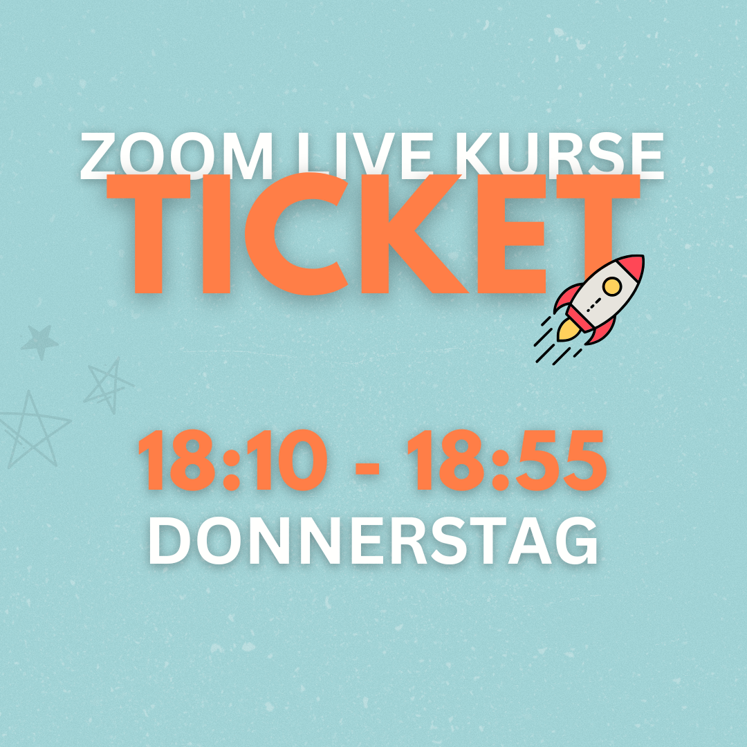 November Einzelticket | Step Advanced | Live Kurs | DO 18:10 - 18:55 Uhr
