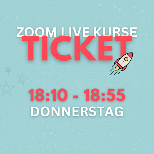 Oktober Einzelticket | Step Intermediate | Live Kurs | DO 18:10 - 18:55 Uhr