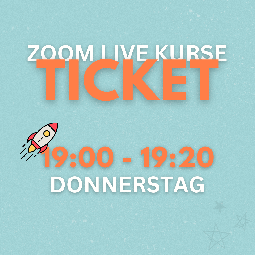 November Einzelticket | Stretch & Relax | Live Kurs | DO 19:00 - 19:20 Uhr