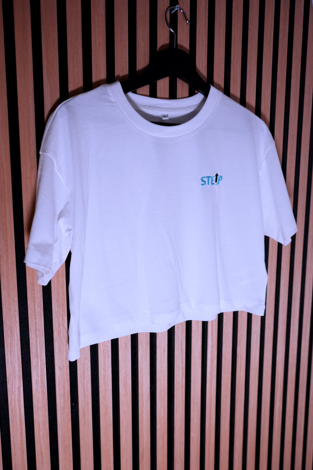 StepUp | Bio Baumwoll Crop Shirt