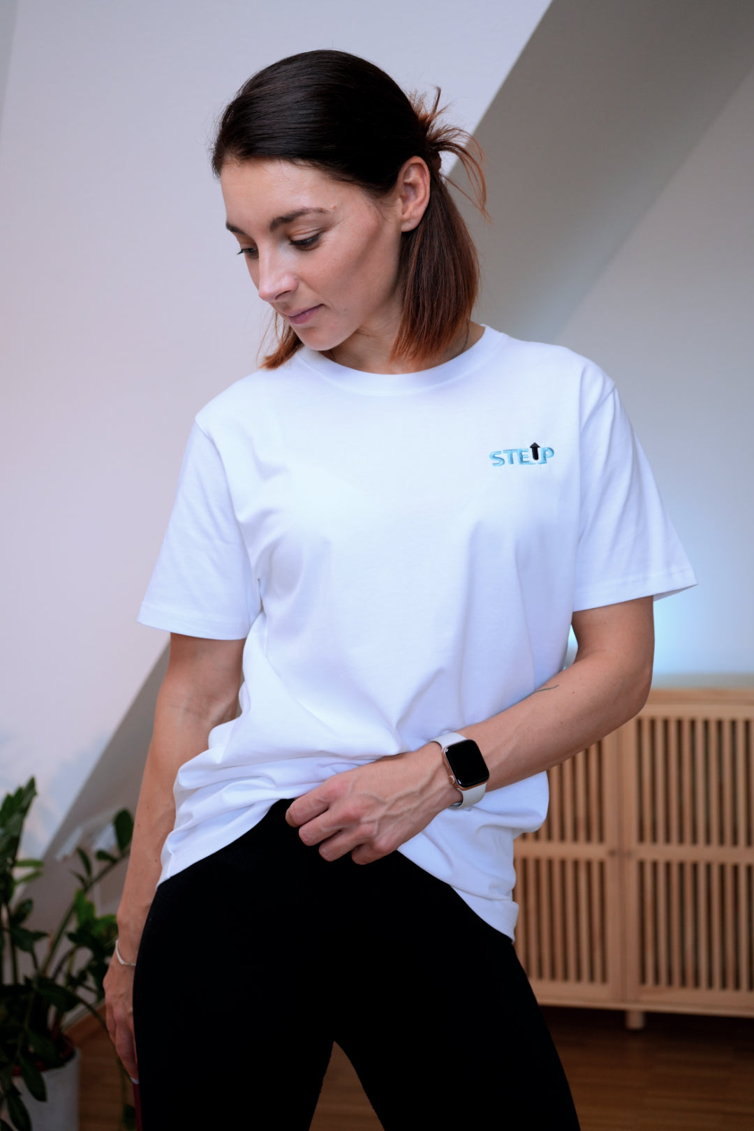StepUp | Frauen Oversized Bio Baumwoll T-Shirt