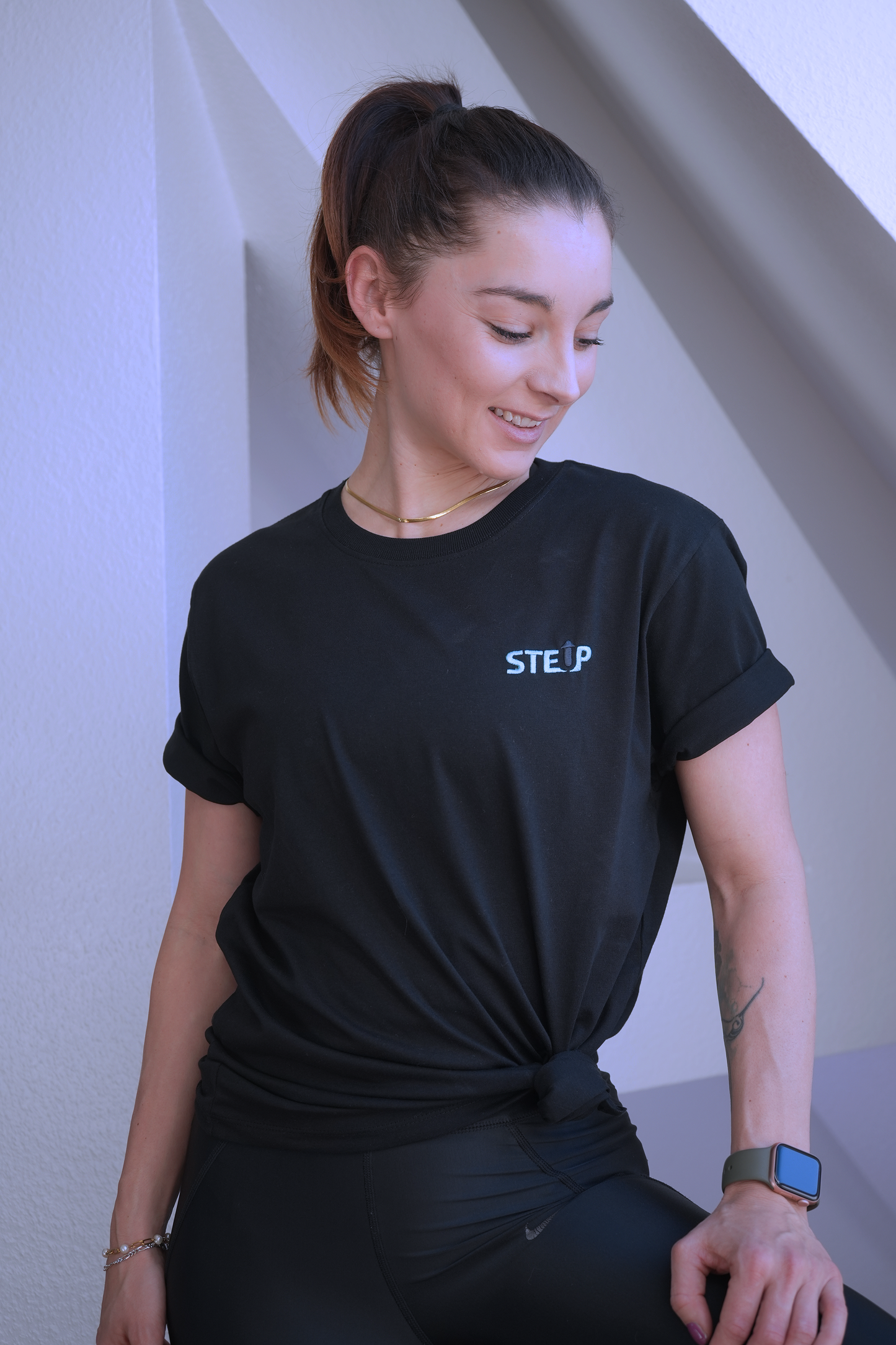StepUp | Frauen Oversized Bio Baumwoll T-Shirt